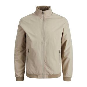 Jack And Jones Mens Rush Regular Harrington Jacket / Crockery